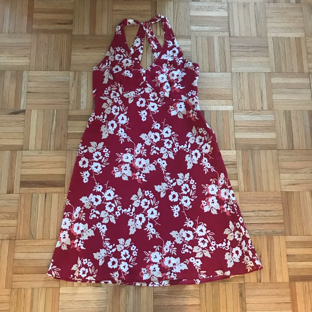 Ann Taylor LOFT Halter Dress
